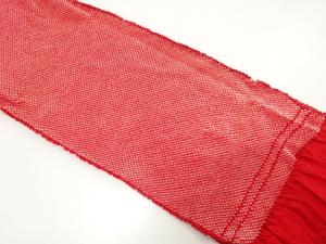 正絹　絞り　振袖用帯揚げ